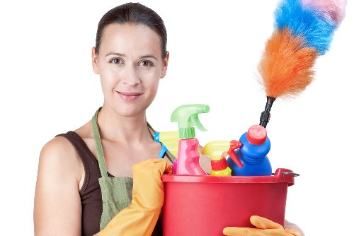 Professional oven cleaning in a Westminster kitchen