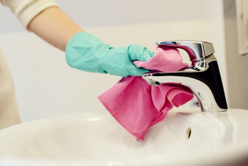 Checklist and cleaning equipment for end of tenancy cleaning in Westminster
