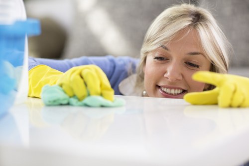 Deep cleaning service for a Westminster office kitchen and communal area